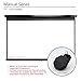 Elite Screens Manual Series, 84-INCH 16:9, Pull Down Manual Projector Screen with AUTO Lock, Movie Home Theater 8K / 4K Ultra HD 3D Ready, 2-Year Warranty, M84UWH-E30