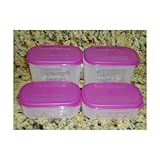 Tupperware Freezer Mates 4 Pc Mini Set