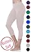 Lush Moda Extra Soft Capri Leggings - Variety of Colors - Yoga Waist - Khaki
