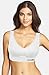 Camellias Women's Seamless Sports Everyday Bra Wire Free Wide Shoulder Straps Bralette with Removable Cups for yoga Gym ,SZ9000-2White&1Black-XL