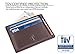 Travando ® Front Pocket Wallet Minimalist Slim Wallets for Men TEXAS - 9 Card Slots - RFID Blocking - Thin Card Sleeve