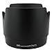 JJC Professional LH74T Black Tulip Flower Lens Hood Compatible with Canon 70-200mm F 4 Lens Replaces Canon ET-74 ET74