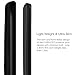 Fosmon DURA-FROST Smooth Durable & Flexible Slim Fit TPU Case Cover for Motorola Moto G (2nd Generation) 2014 (Black)