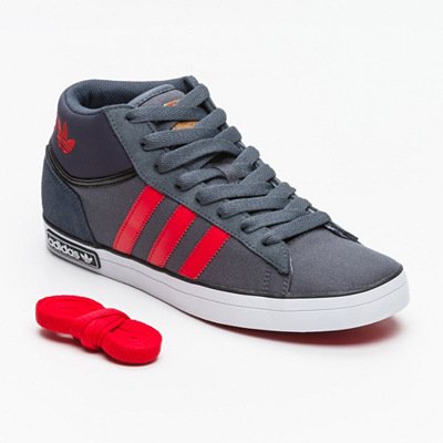 zapatos adidas color rojo