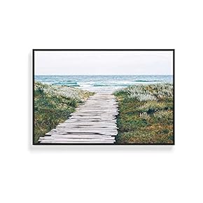Framed Canvas Wall Art for Living Room, Bedroom Seaside Canvas Prints for Home Decoration Ready to Hang - 16x24 inches