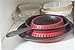 Juvale Collapsible Colander/Silicone Pasta & Vegetable Strainer - 2 Piece Set - Red, Small: 7