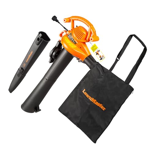 LawnMaster BV1210 Electric Leaf Blower, Vacuum & Mulcher