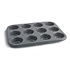 Jamie-Oliver-Bakeware-Range-Non-Stick-Muffin-Tin-with-12-Holes-Carbon-SteelHarbour-Blue Jamie Oliver Bakeware Range Non-Stick Muffin Tin with 12 Holes, Carbon Steel/Harbour Blue