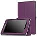 MoKo Case for Fire HD 8 2016 Tablet - Slim Folding Stand Cover with Auto Wake / Sleep for Amazon Fire HD 8 (Previous 6th Generation - 2016 Release ONLY), PURPLE
