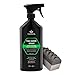 TriNova Tire Shine Spray No Wipe - Automotive Clear Coat Dressing for Wet & Slick Finish - Keeps Tires Black - with Rubber Protector - Prevents Fading & Yellowing - 18 OZ primary