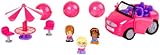Squinkies Barbie Car Playset