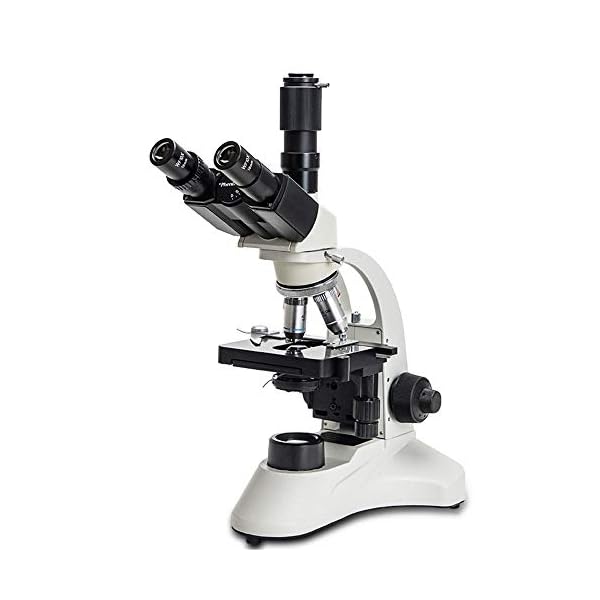 QuRong Professionelles Mikroskop mit optischem Zoom Trinokularmikroskop 1600X für die Reparatur von Leiterplatten…