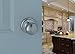 Copper Creek BK2090PS Ball Door Knob, Dummy Function, 1 Pack, in Polished Stainless