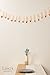 Ling's moment 10FT Rose Gold Glitter Dipped Light Peach Feather Banner Garland for Boho Bedroom Teepee Decorations, Boho Theme Wedding Bridal Baby Shower Decor
