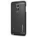 Spigen Neo Hybrid Galaxy Note 4 Case with Flexible Inner Protection and Reinforced Hard Bumper Frame for Samsung Galaxy Note 4 2014 - Metal Slate