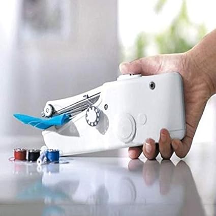 DIVUE Sewing Machine Electric Handheld Sewing Machine Mini Handy Stitch Portable Needlework
