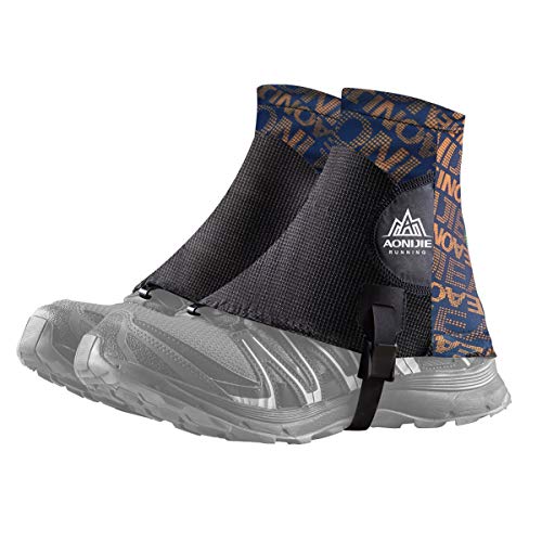 Win.deeper Hommes Femmes Trail Gaiters Guêtres Basses Trail Guêtres De Course