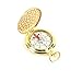 DETUCK(TM Pocket Compass Outdoor Compass Antique Hiking Hunting Camping Survival Compass Metal Compass Tool