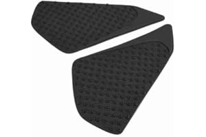 GORGERI for tank grip 2007 cbr1000rr Rubber Gas Tank Traction Side Pad Mat Gas Tank Traction Side Pad Anti-Slip Knee Grip Protector Odorless Fits for CBR1000RR 2004-2007 2-Piece