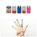 Tattify Retro Nail Wraps - Carney (Set of 22)