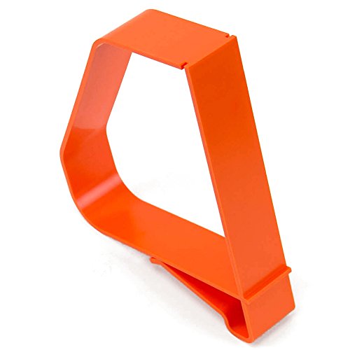 Clip-on Plastic Book Supports 6 1/2 inch - Orange
