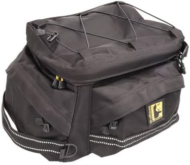 Wolfman Wolf Adventure Bike Motorcycle Tail Bag - Black