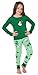 PajamaGram Let It Snow, Man! Matching Family PJs, Women Large (12-14), Green