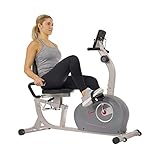 Sunny Health & Fitness Magnetic Recumbent Exercise