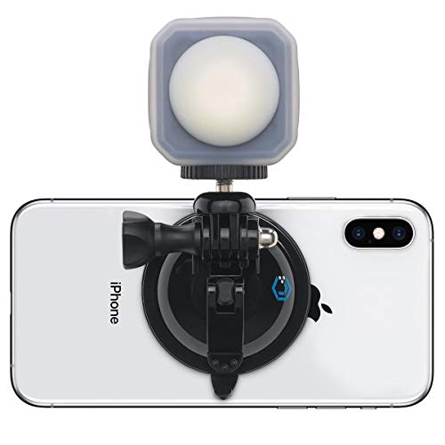 LUME CUBE - AIR VC Light for Video Conferencing, Live Streaming, FaceTime, Skype & Zoom Calls, Gaming & More. Mountable to Desktops, Laptops, Tablets, Phones with Cleaning Cloth Kit