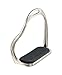 PRORIDER Horse Saddle English 4-1/2″ Irons SS Bent Leg Safety English Stirrups 51158thumb 1