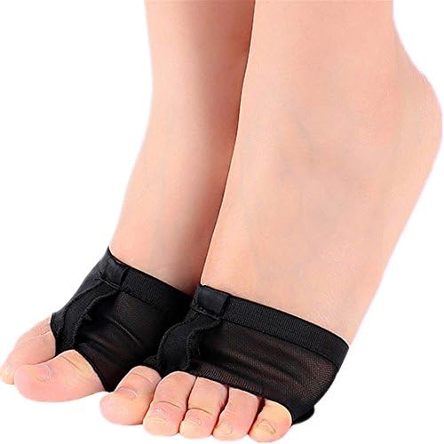 MIKIBANA Girls Lyrical Bare Foot Thong Dance Paws Pad Foot Dance Fitness Half Soles