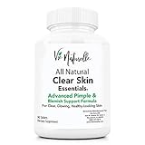 Acne Vitamins Supplements for Acne Treatment - 90 Natural Supplement Pills for Men, Women, and Teens