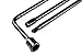 Red Hound Auto 2002-2009 Compatible with Chevy Trailblazer Lug Wrench New Tire Tool Replacement Kit for Spare Jack