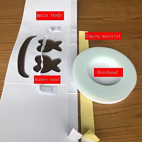 WSCOLL Halloween EVA DJ LED Luminous Helmet Mask Cosplay Prop Halloween Mask Full Face Cosplay Prop Halloween Party Bar Music Masks DIY by yourself