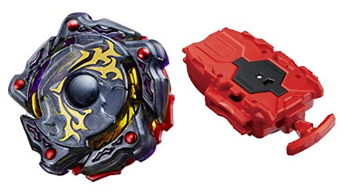 [B-00 Launcher Set] Takaratomy Beyblade Burst B-00 Booster aMATERIOS.7M.X Evil God Ver. wbba. Limidte Japan + B-108 Bay Launcher Red [Japan Import]