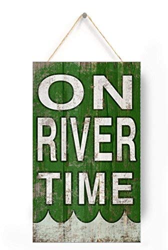 Amazon Com Weewen On River Time River Decor On River Time Plaques