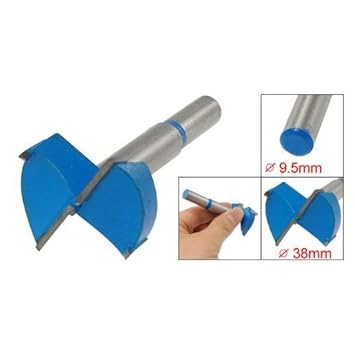 Generic 87g Carpentry 9.5mm Shank 38mm Core Drill Boring Bit Power Tools Bit Drill Bit