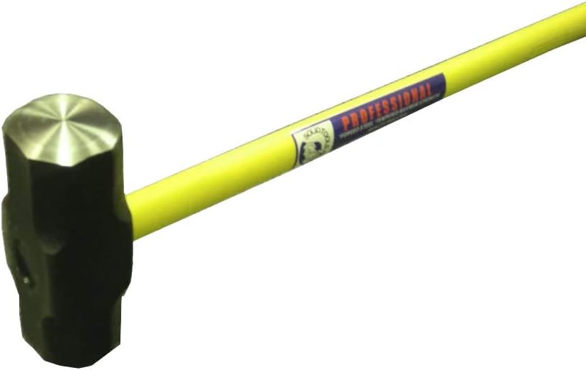 Sledge Hammer, 10 Lbs. With Fiberglass Handle Sledgehammers