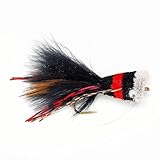 Orvis Hair Bass Bug, Black/Yellow
