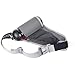 G4Free Runners Waist Pack with Water Bottle (Not Included) Holder for Outdoor Sports, Running, Cycling Hiking Waist Bag Fanny Pack(Grey)