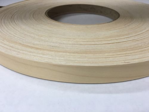 Birch Prefinished peel and stick 13/16"x100' wood veneer edge banding (3m) PSA
