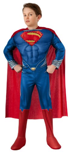 Man of Steel Child's Deluxe Lite Up Superman Costume