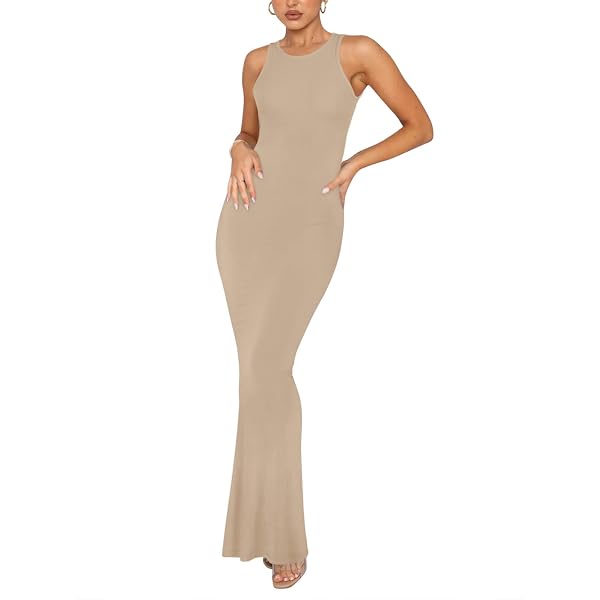 chinese dress ladies Amazon.com: REORIA Women's Sexy Casual Crew Neck Lounge Slimming Long Dress  Elegant Wedding Guest Long Sleeve Ribbed Bodycon Maxi Dresses Olive Green  Small : Clothing, Shoes & Jewelry