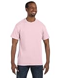 Gildan 5.3 oz. Heavy Cotton T-Shirt, X-Large, Light Pink