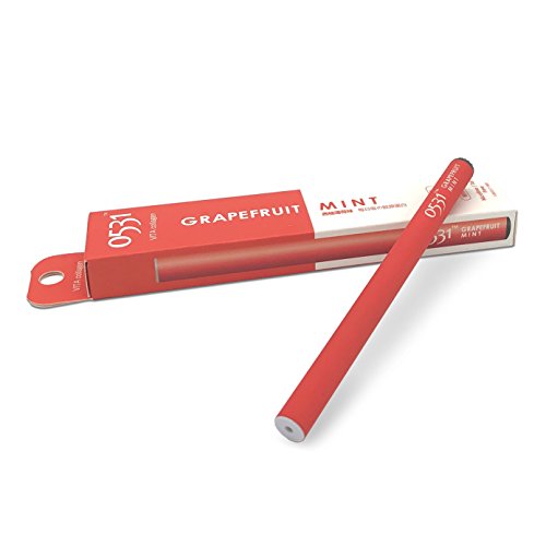 Aromatherapy Inhaler, Natural Quit Smoking Remedy, Harmless Cigarette Lowers Stress Levels, Simply Breathe To Enhance Your Mood With Blended & Heated Aromatherapy Organic and Natural.Grapefruit Mint