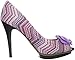 Poetic Licence Women's All Mixed Up Open-Toe Pump