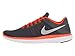 Nike Men's Flex 2016 Rn Dark Grey/Metallic Silver/Ttl Orng/Bl Running Shoe 12 Men US