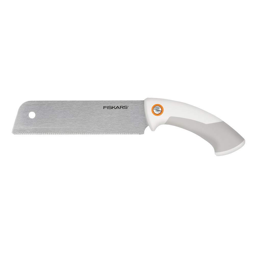 Fiskars Crafts DIY Sierra de mano de precisión, blanco/gris