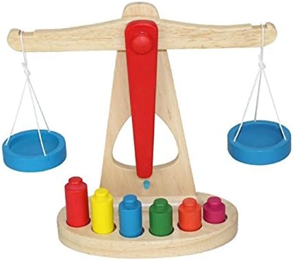 Toy Scale Funny Toy Wooden Balance Game