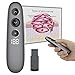 Presentation Remote, Doosl Digital Highlighting Wireless Presenter Clicker Magnify Pointer Digital Laser Pointer Mouse with LCD Timer，Clicker for Laptop presentations